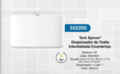 Dispensador Toalla Interdoblada