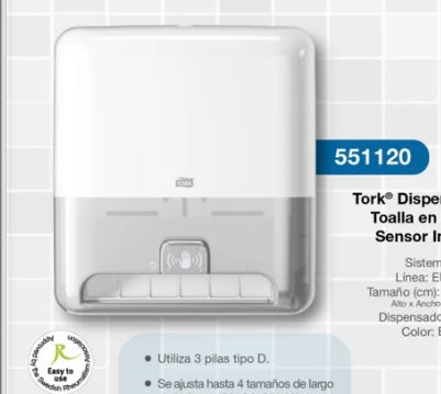 Dispensador de Toalla en Rollo