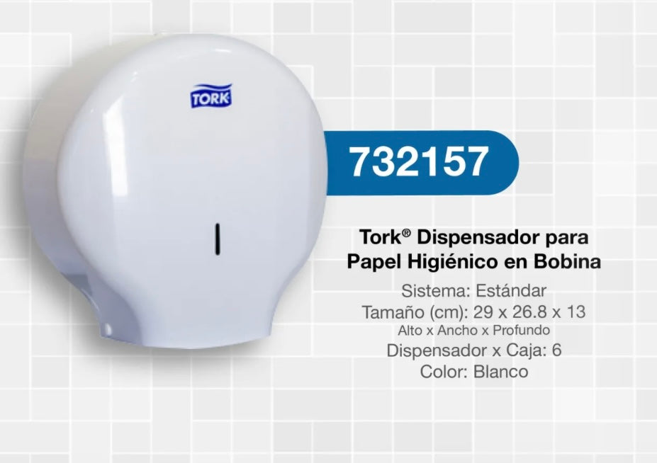 Dispensador papel higiénico jumbo