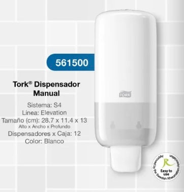 Dispensador en espuma y sanitizante