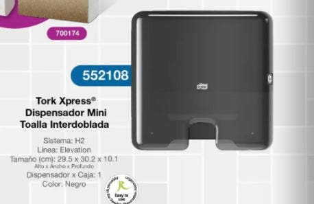 Dispensador Toalla Interdoblada