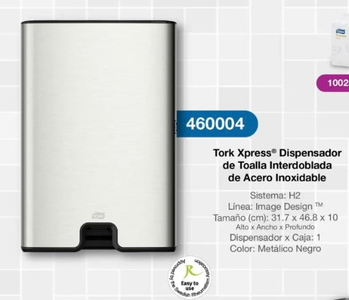 Dispensador Toalla Interdoblada