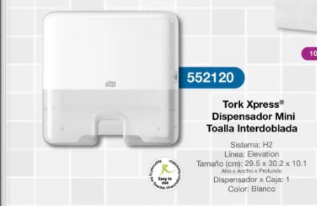 Dispensador Toalla Interdoblada
