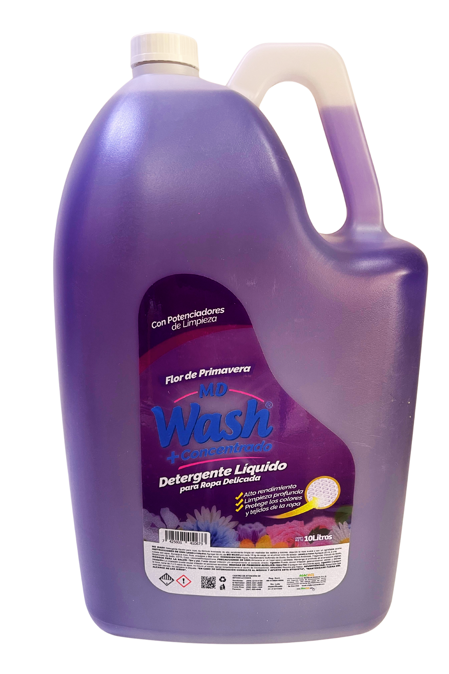 Detergente liquido MD Wash 10 Litros