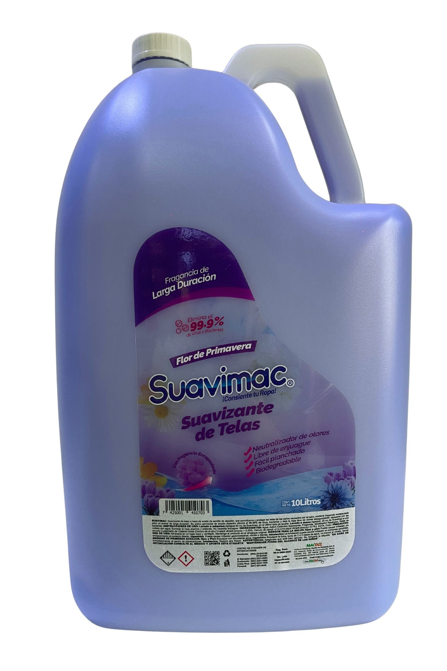 Suavizante liquido 10 litros