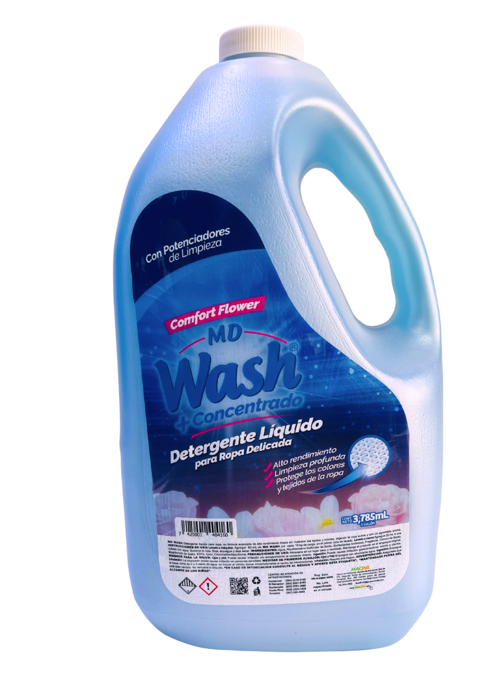 Detergente liquido MD Wash Galon