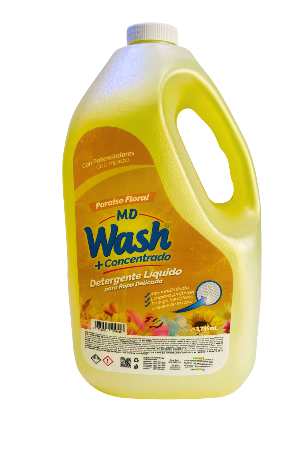 Detergente liquido MD Wash Galon
