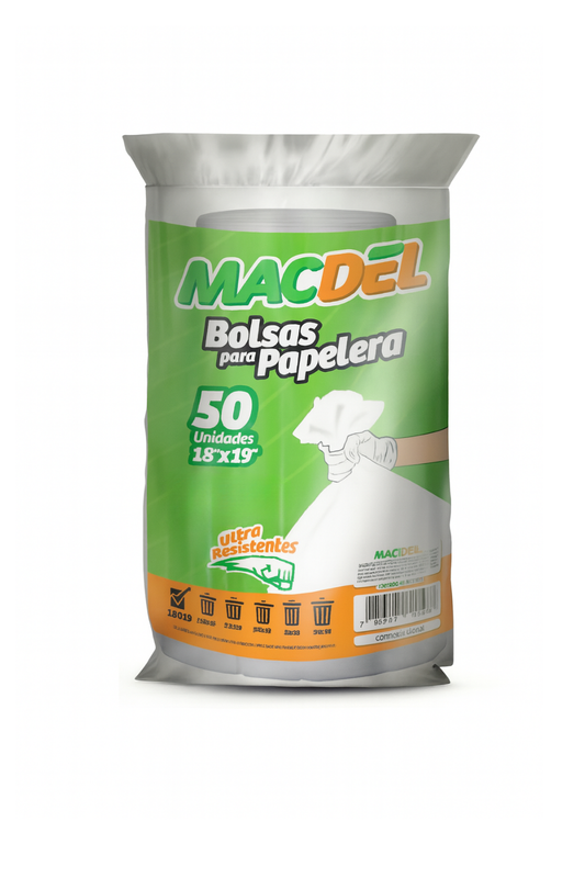 Bolsa P/Basura
Papelera Blanca