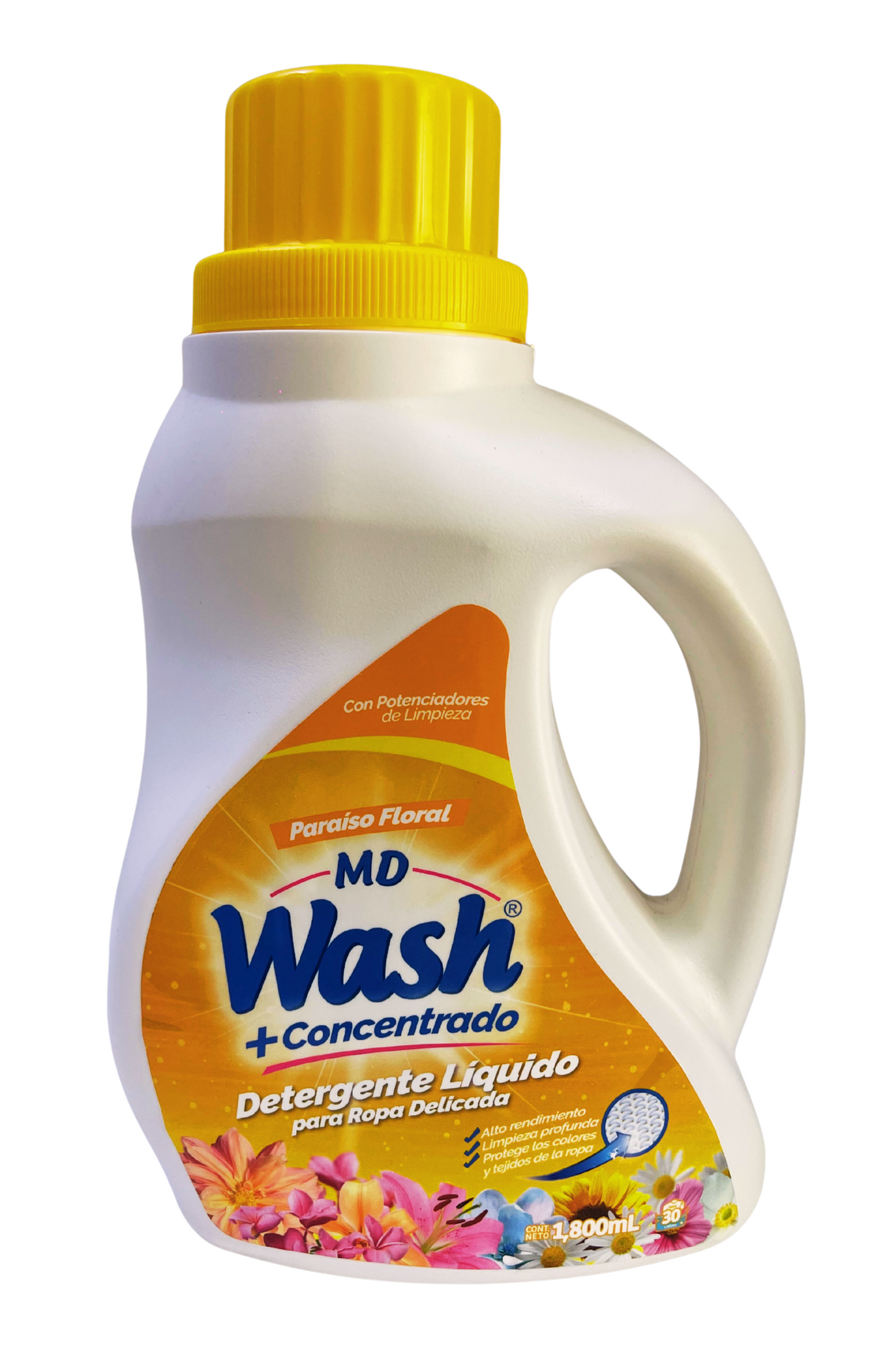 Detergente líquido para ropa 1,800ml