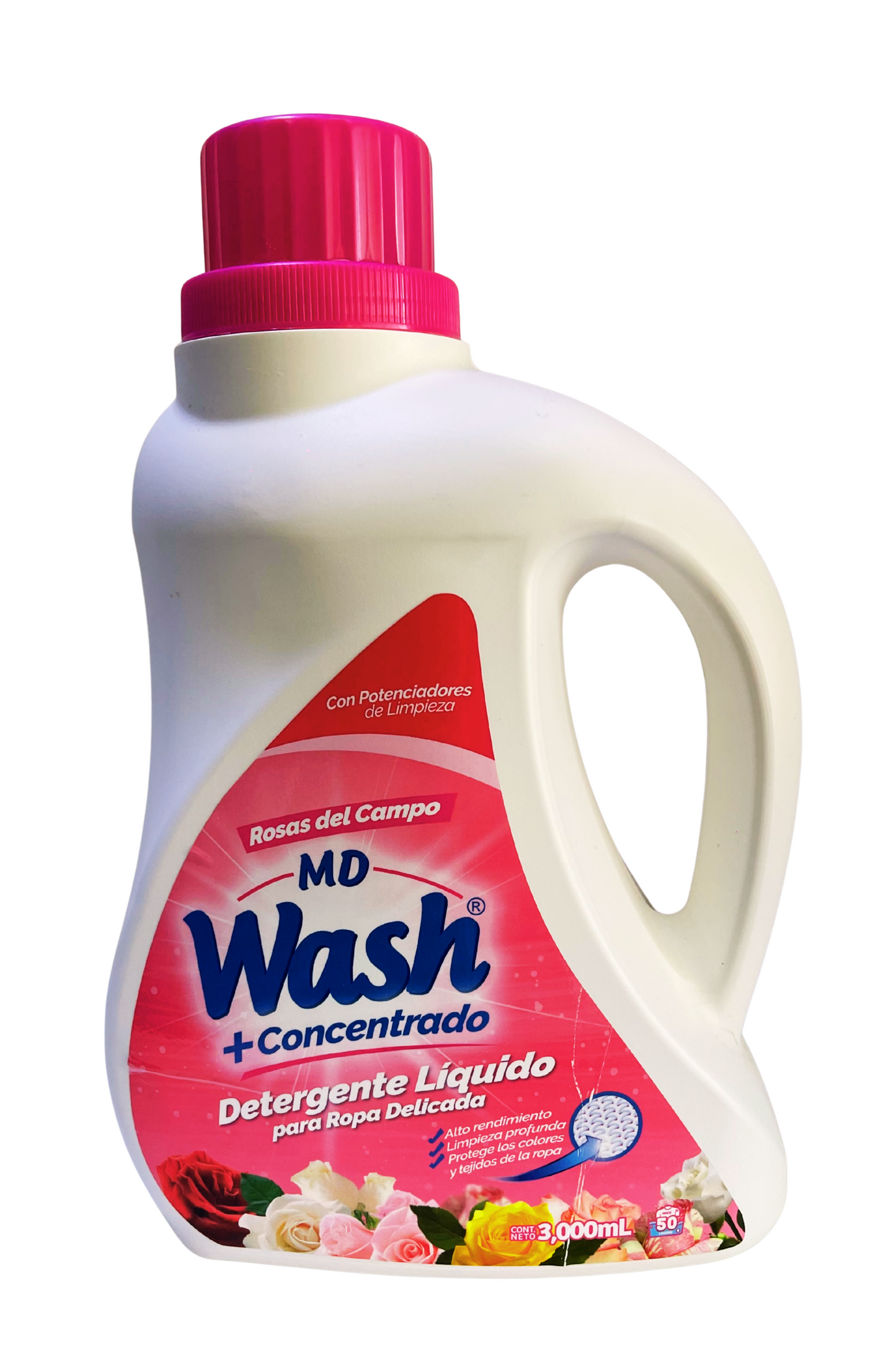 Detergente líquido para ropa 3 litros
